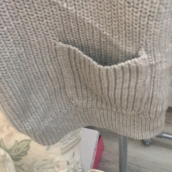 Cold water Creek Grey Cardigan Size Large - Picture 3 of 6